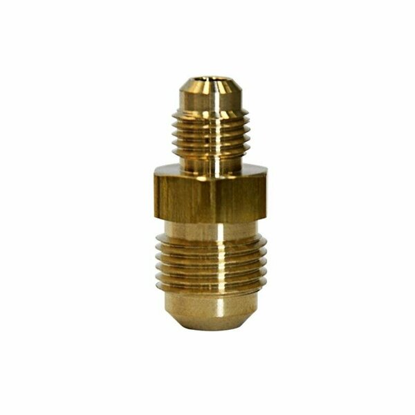 Atc 3/8 in. Flare X 1/4 in. D Flare Yellow Brass Reducing Union 6JC120110701098